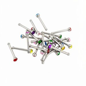 assorted rhinestone nose rings