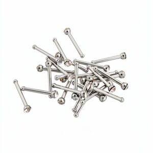 stainless stud nose ring