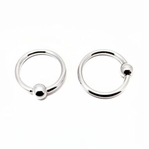 hinged hoops nose rings