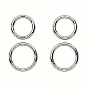hinged hoops nose rings