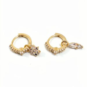 gold plated dangle septum